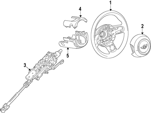 Cooper STEERING COLUMN