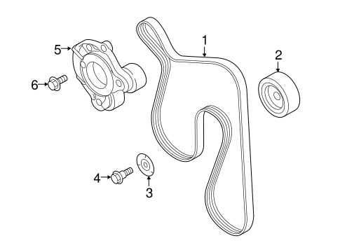 XV Crosstrek BELTS & PULLEYS