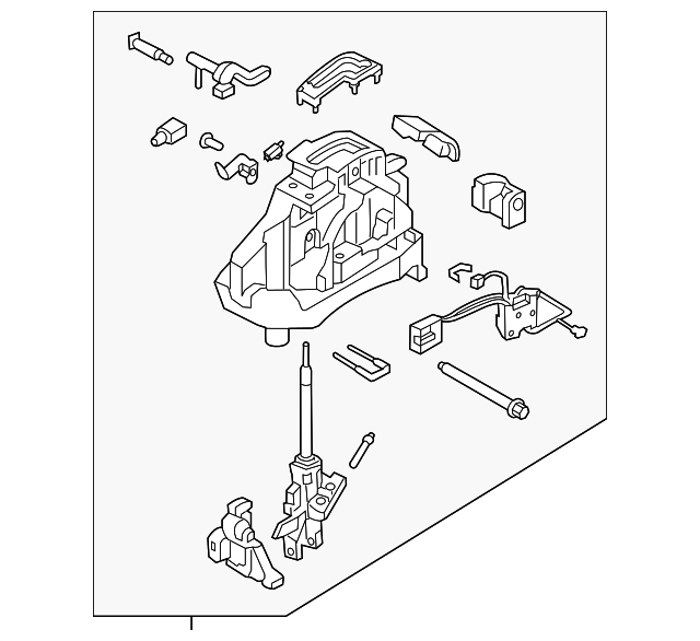 46700-C5130 Деталь SHIFTER ASSY