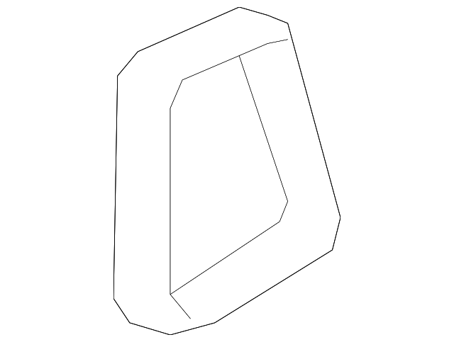 97245-3S010 SIDE SEAL, LEFT