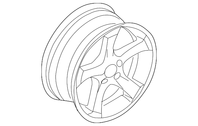 36-11-6-764-536 Деталь WHEEL, ALLOY