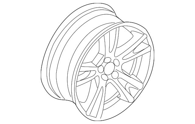 36-11-6-765-026 Деталь WHEEL, ALLOY