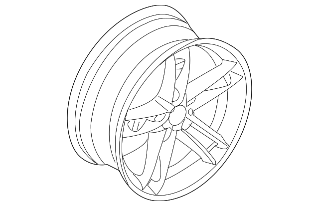 36-11-6-764-538 Деталь WHEEL, ALLOY