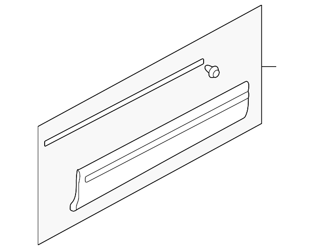 91057FC030 Деталь MOLDING ASSY, LEFT