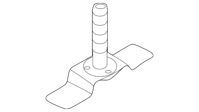 67323-3W000 Деталь ROOF RACK MOUNT BRACKET, RIGHT