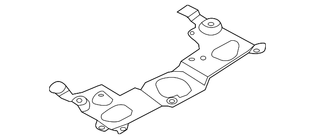 280A3-1JA0C Деталь DISPLAY UNIT MOUNT BRACKET