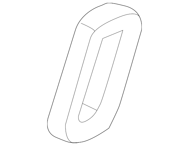 E4TZ9840160A Деталь REINFORCEMENT, RIGHT
