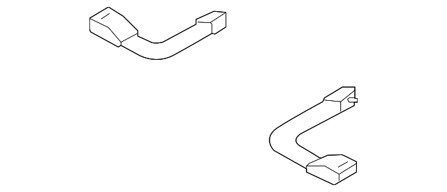 88842AC804 Деталь BUCKLE END, LEFT