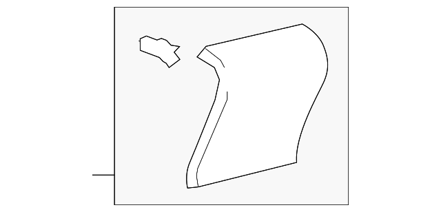 58903-0C020-C0 REAR DOOR PANEL
