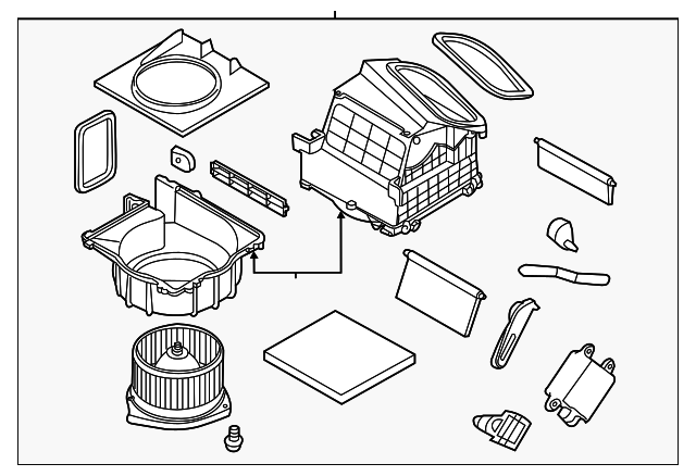 27200-1EA0E Деталь BLOWER ASSY
