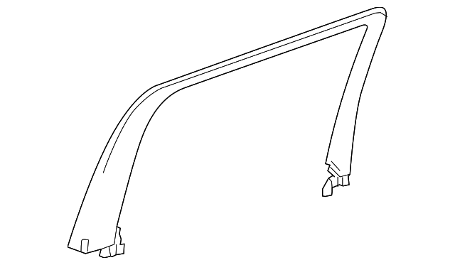 23276864 Деталь UPPER TRIM, LEFT