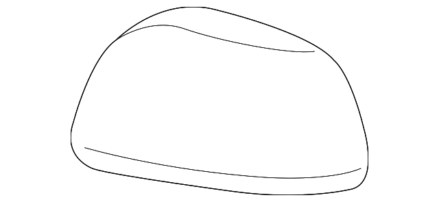 87915-48020-B2 MIRROR COVER, RIGHT