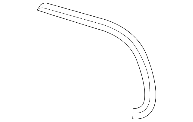 87961-48340 MIRROR GLASS, LEFT