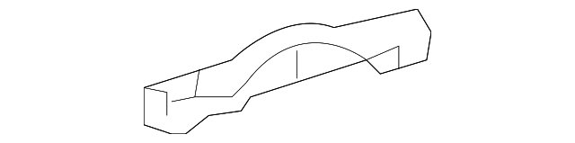 51941-60140 Деталь CROSSMEMBER BRACKET, LEFT