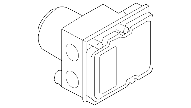 8E0-614-517-BA Деталь ABS PUMP ASSY