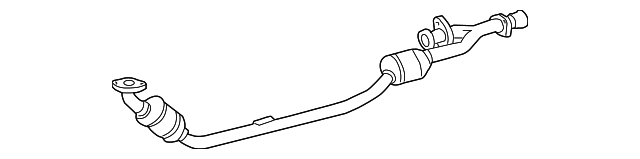 209-490-11-19 Деталь FRONT PIPE, LEFT