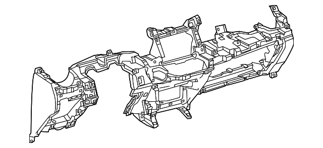 55312-0R030-C0 Деталь INSTRUMENT PANEL