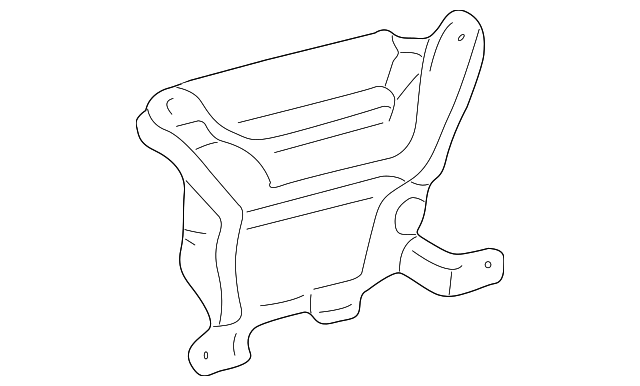 67077-12011 Деталь COVER PLATE, RIGHT