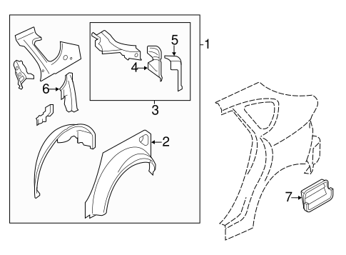 Impreza INNER STRUCTURE