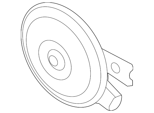 96610-2M000 Деталь LOW NOTE HORN