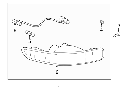 Outlander BULBS - CHASSIS 4