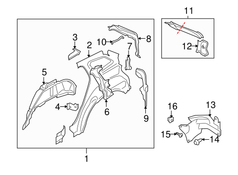 CX-9 INNER STRUCTURE