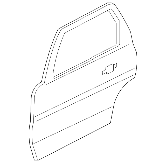 YL8Z-7824700-AA Деталь OUTER PANEL, RIGHT