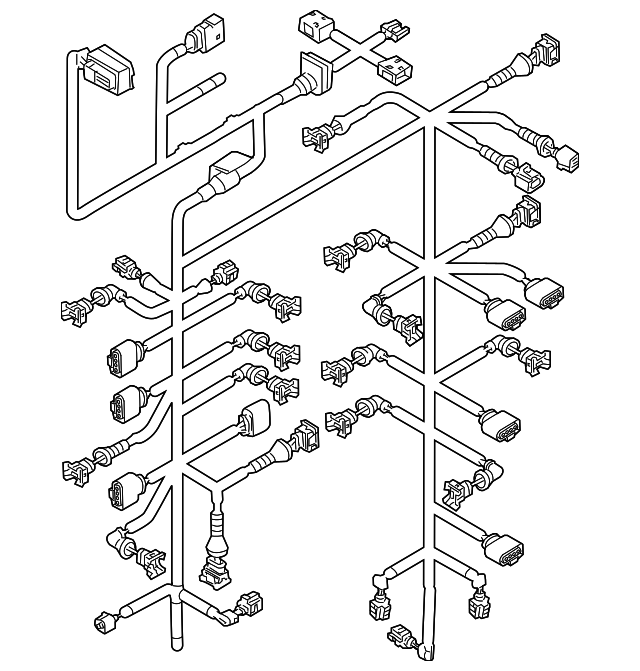7P6-972-610-D Деталь ENGINE HARNESS