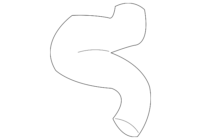89023429 UPPER HOSE