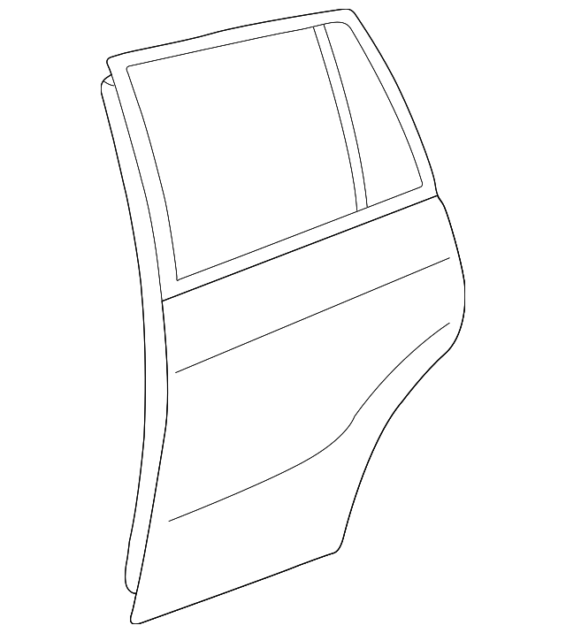 67004-42060 Деталь DOOR SHELL, LEFT