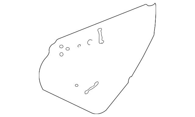 67841-42030 Деталь WATER SHIELD, LEFT
