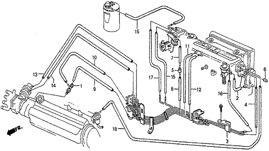 ENGINE/INSTALL PIPE (2) for 1985 Honda PRELUDE #1