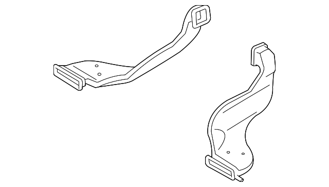 97360-2H000 Деталь FLOOR DUCT, LEFT
