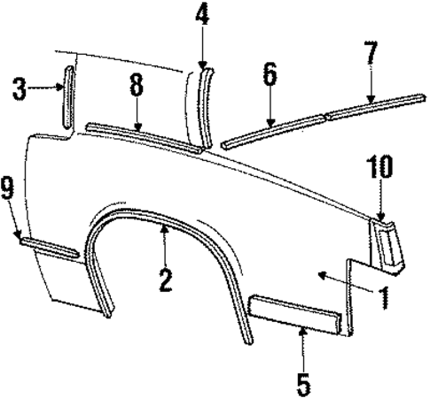 Eldorado QUARTER PANEL