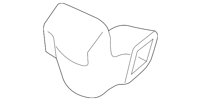 5012722AD Деталь FLOOR DUCT, RIGHT