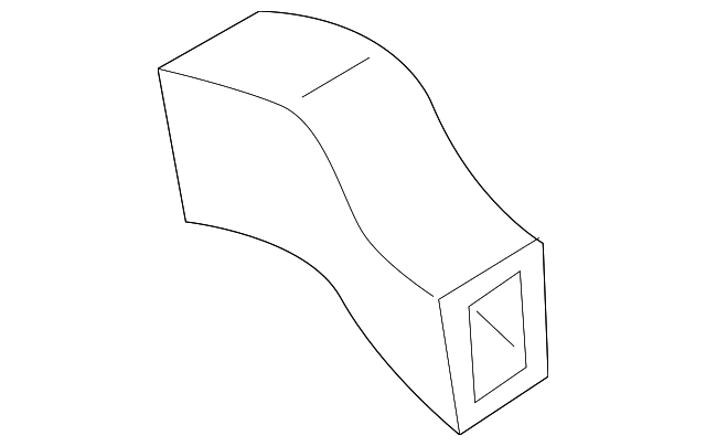 5012723AB Деталь FLOOR DUCT, LEFT