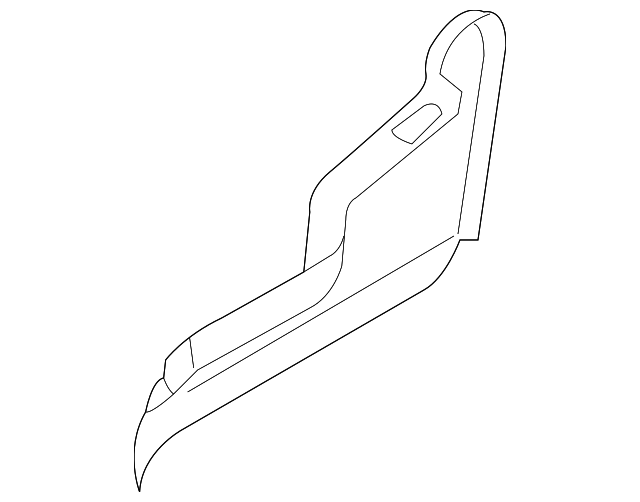 88221-2E000-Z9 Деталь RECLINE COVER