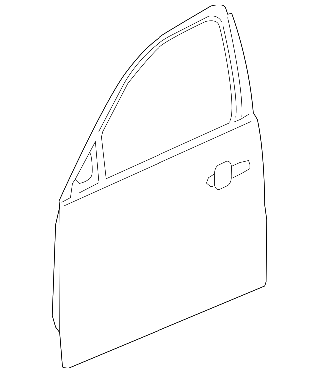 6800157820 Деталь DOOR SHELL, RIGHT