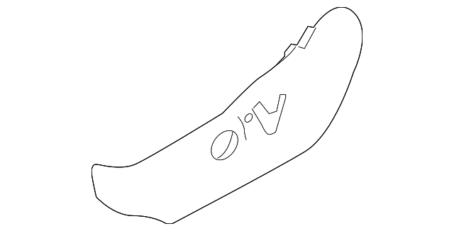 88051-2J000J7 Деталь SIDE SHIELD, LEFT