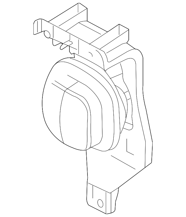 7C3Z-15200-AA Деталь FOG LAMP, RIGHT