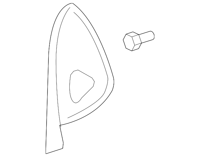 15895059 SIDE PANEL, LEFT