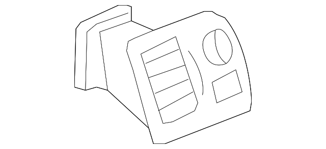 15847595 AIR DEFLECTOR, LEFT