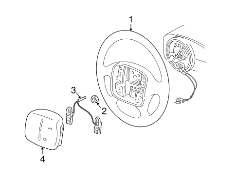 Venture STEERING WHEEL & TRIM