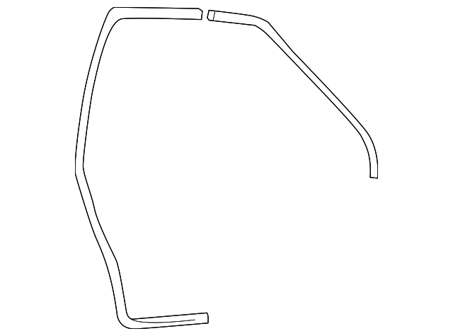 8D0-831-721-L-7ES Деталь SURROUND W'STRIP, RIGHT