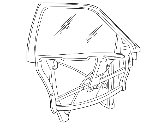 8D0-837-754-C-03C Деталь WINDOW FRAME, RIGHT