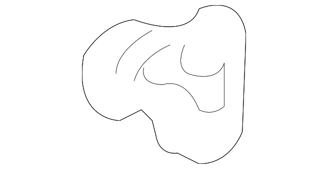 8231386Z00 Деталь LOCK CABLE CLIP, LEFT