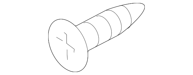 8261186Z00 Деталь STRIKER SCREW, LEFT
