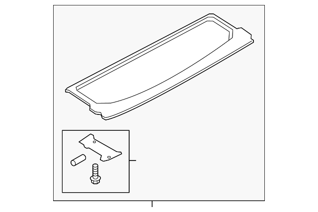 4G8-867-771-WN1 Деталь PKG TRAY TRIM
