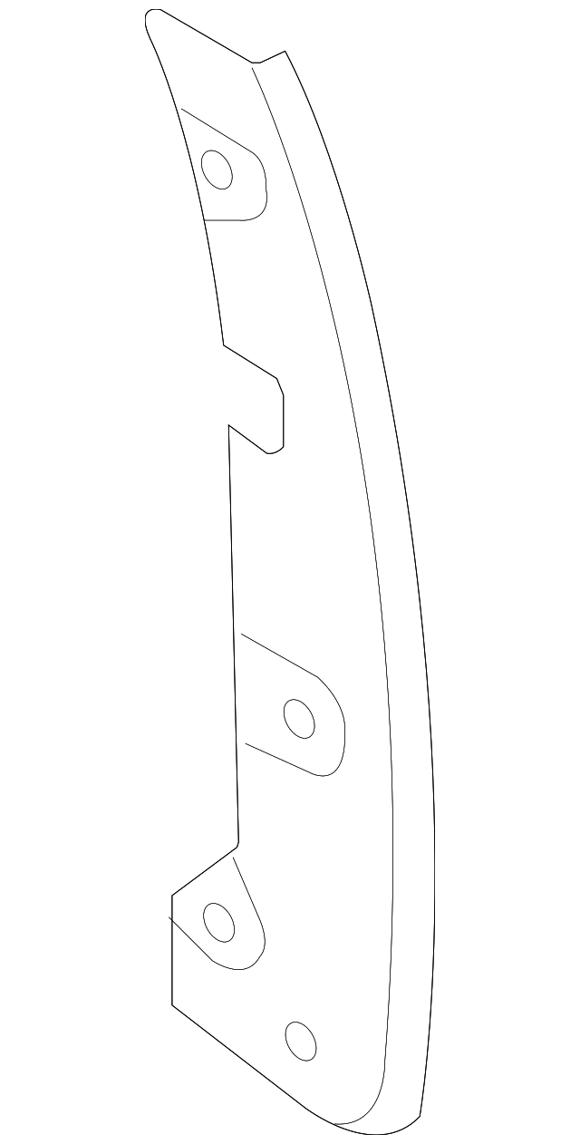 GP9A-50-4R1C Деталь STONE GUARD, LEFT