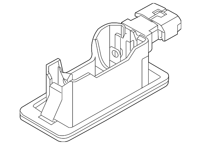 63-26-7-176-934 Деталь LICENSE LAMP, RIGHT